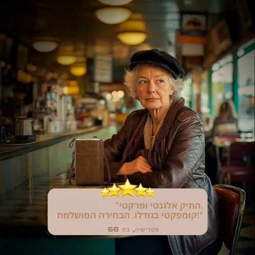 תיק קומפקטי שיק של ניקולה